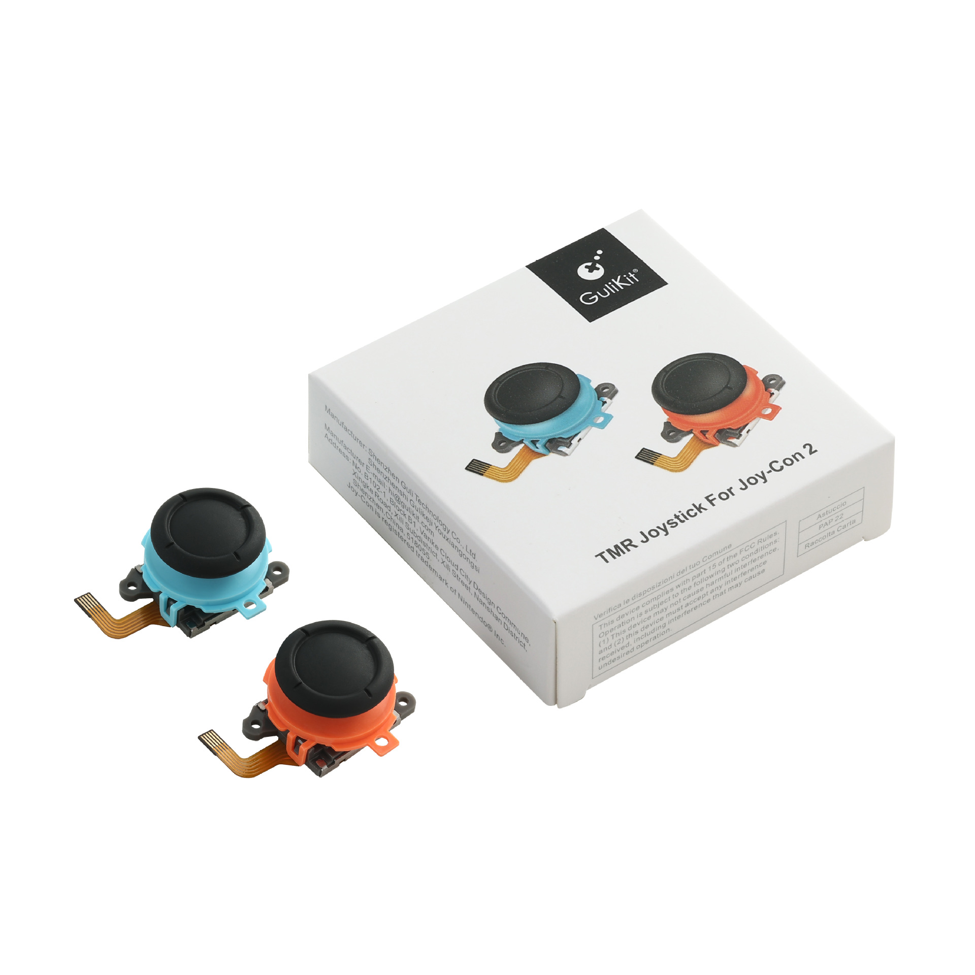Gulikit Gulikit JOYCON2 TMR Joystick Replacement for SWITCH2 Hall Effect Electromagnetic Joystick Eliminates Drift