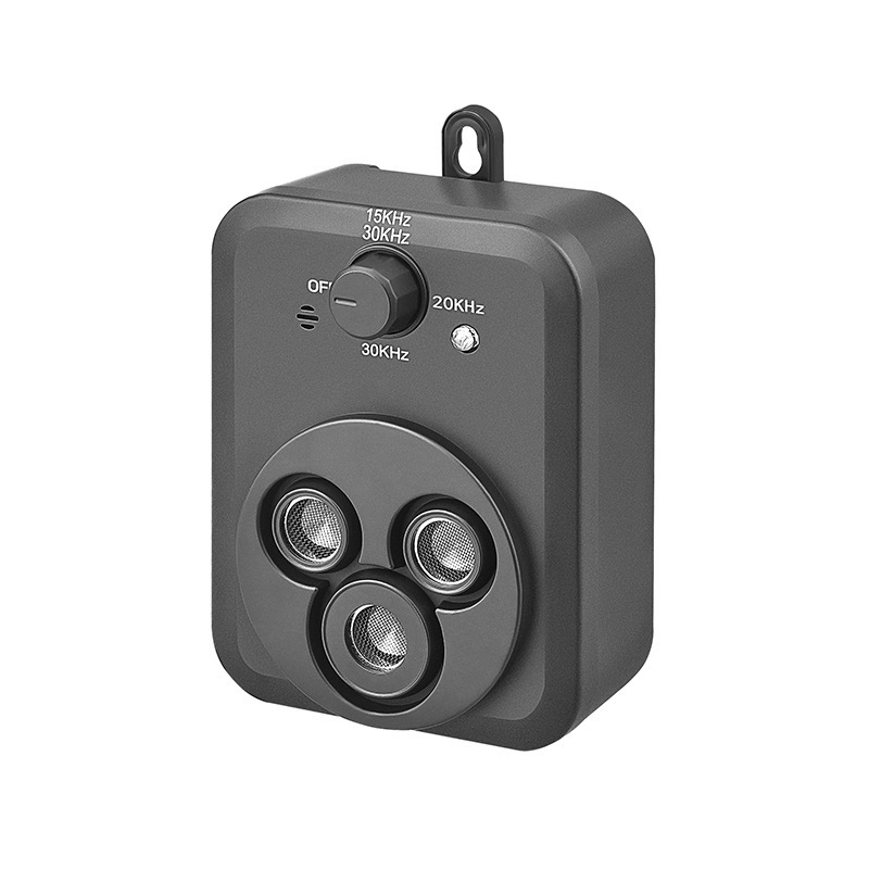 Ultrasonic Bark Stopper Cat Dog Sonic Trainer Anti-Bark High Power Three-Head Dog Repeller