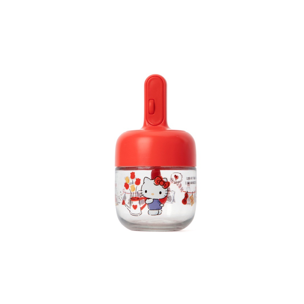 Sanrio Seasoning Jar Official Rolling Retractable Salt Jar Cartoon Kitchen Utensil Spoon Lid Integrated Sealed Cartoon KT Seasoning Jar