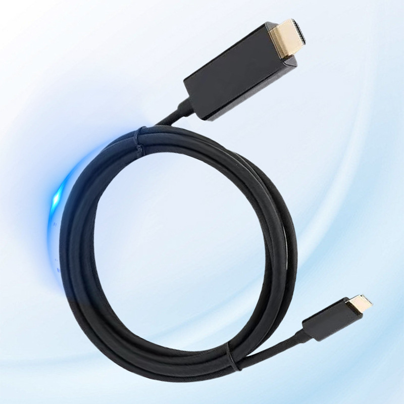 Type-C to HDMI cable 1.8 meters high-definition connection cable 4K laptop screen projection cable Type-C to HDMI cable