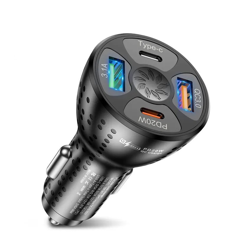361-2USB+2PD · 黑色