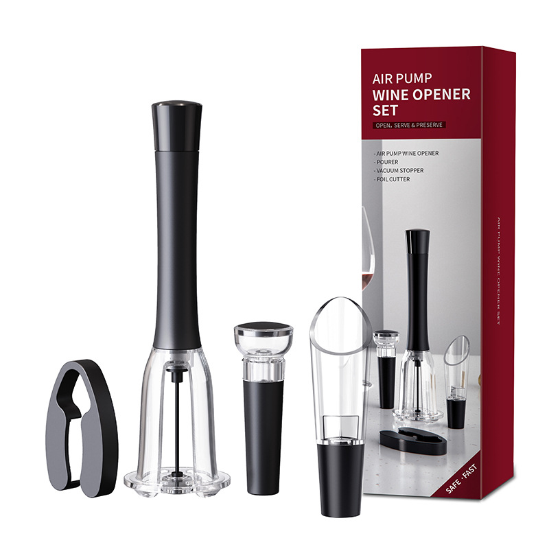 KLT Direct Supply Air Pressure Wine Opener Kitchen Trace-free Wine Opener Wine Needle Type Air Pressure Wine Opener