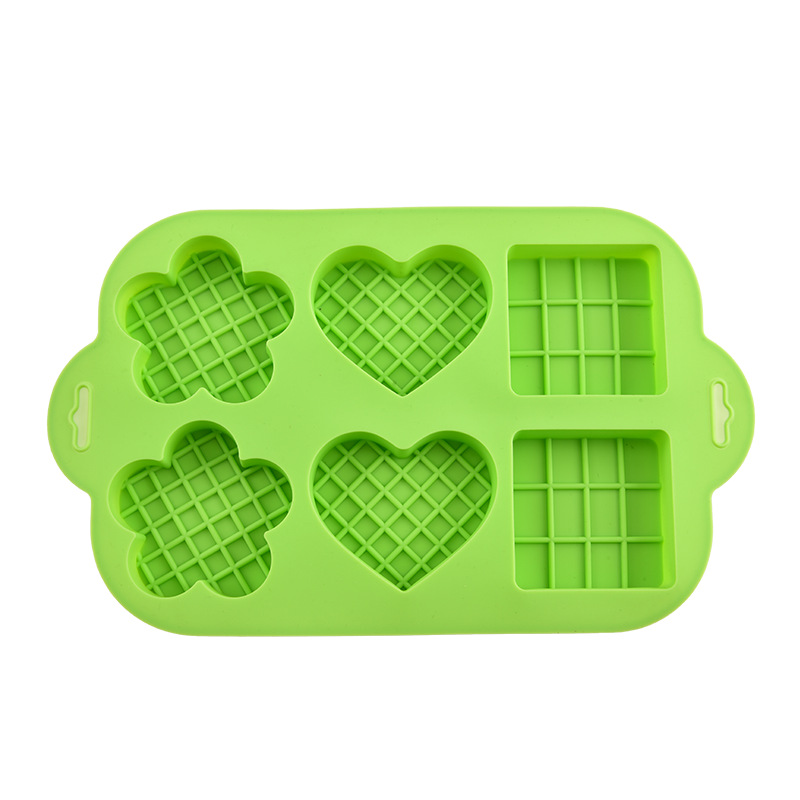 High temperature resistant silicone baking cake mold love swan chocolate pastry baking mold DIY baking tool