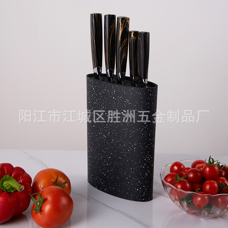 Plastic Universal Knife Block for Kitchen Knife Storage Rack Kitchen Knife Holder