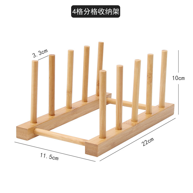 Kitchen bowl rack, tea cake bamboo holder, Pu'er tea rack, tea cake stand, tea cake display rack, drip tray