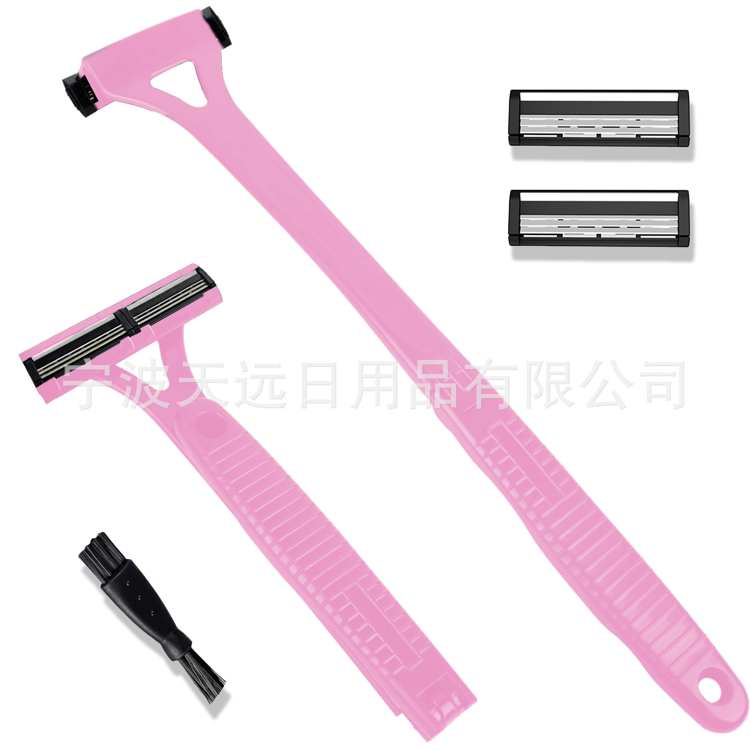 25 New Back Shaver Three-Blade Back Hair Razor Manual Three-Blade Razor for Back and Body Hair