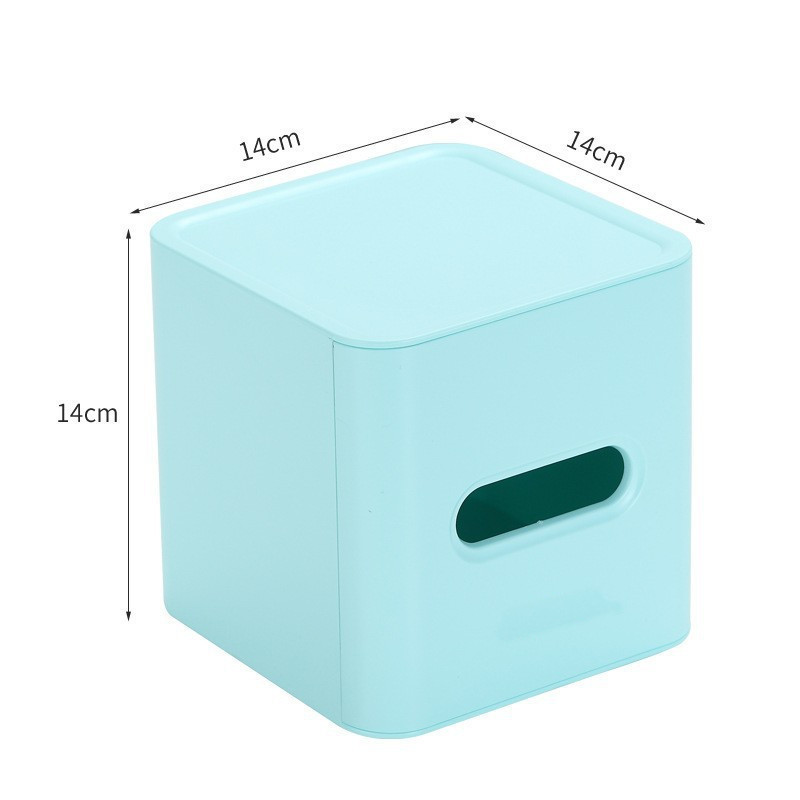 Simple dining room, dormitory, living room desktop tissue box, storage box, coffee table napkin holder, household roll paper holder