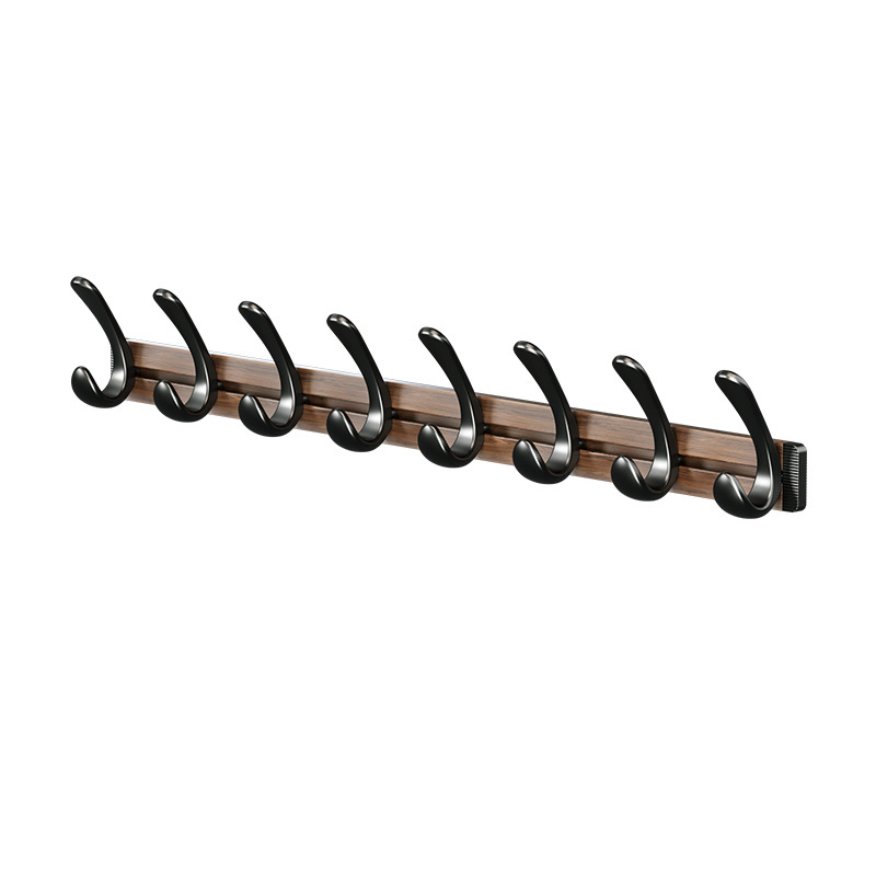 Kitchen Hooks: No-Drill Spatula Holder, Wall-Mounted Spoon and Spatula Rack, Hanging Rod, Hook Rack, Storage Rack, Coat Hooks