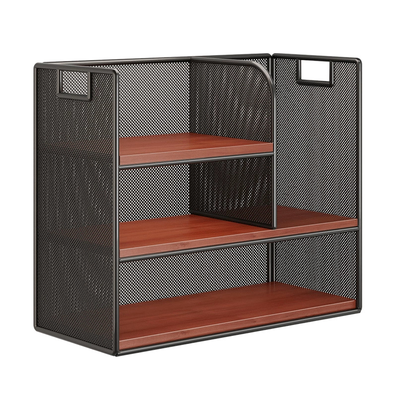Desktop Storage Rack for Home Study Desk Book Storage Rack, Living Room Snack Rack, Cup Holder, Office Desk Organizer