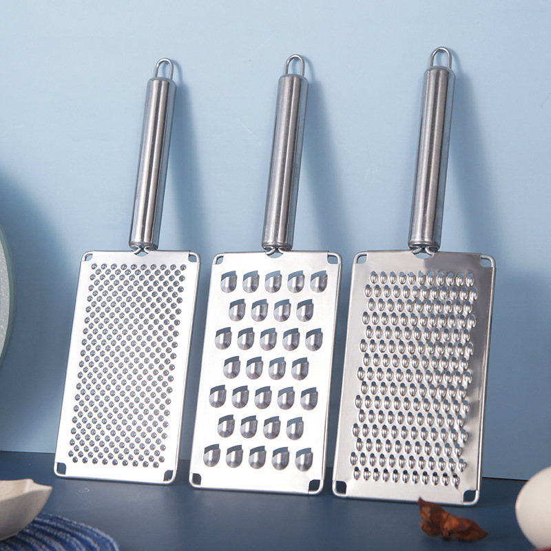 Stainless steel multi-function vegetable grater, potato cheese grater, household kitchen tool