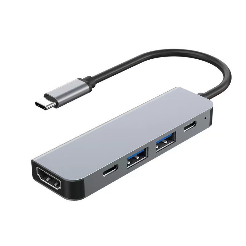 Universal 5-in-1 Expansion Dock Multi-Function Phone Computer Game Console Hub Docking Station Adapter