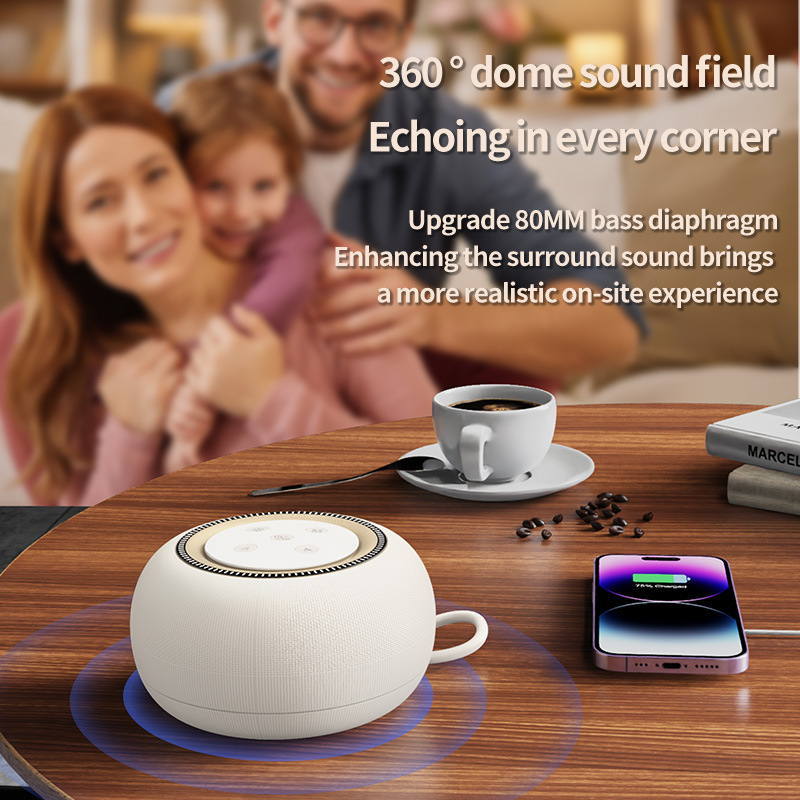 Waterproof Bluetooth speaker outdoor camping portable card speaker subwoofer 3D light bass