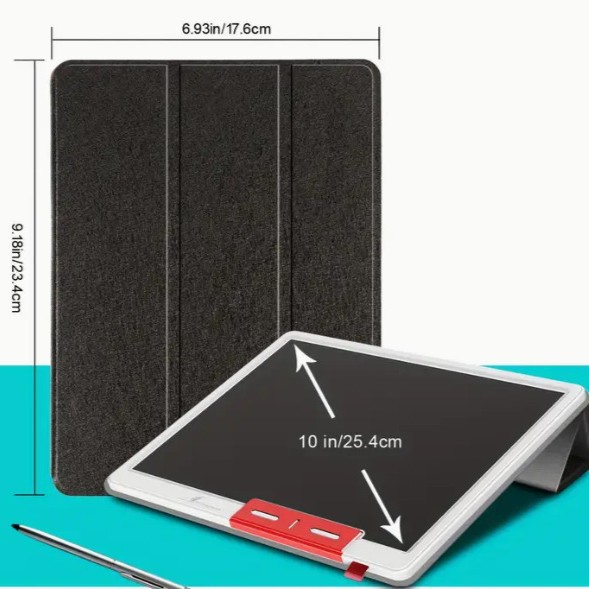 New Business Leather Case LCD Writing Pad Electronic Memo Notebook Enterprise Activity Gift Single LOGO Printing