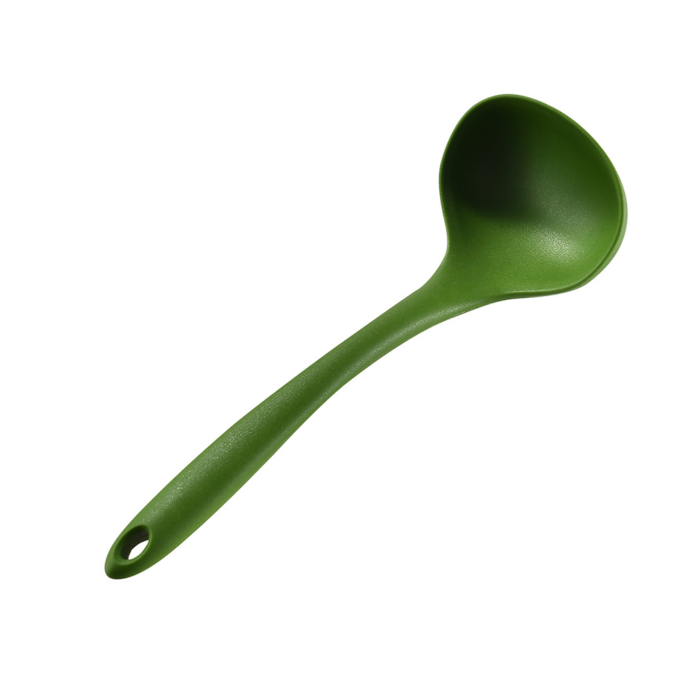 Integrated Non-Stick Silicone Soup Spoon Long Handle Spoon Silicone Chopsticks Two-Piece Set Ramen Tableware