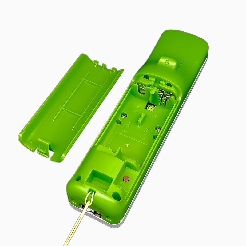Wii handle Wii left and right handles built-in accelerator 2-in-1 left and right handles Wii double white green left and right bare
