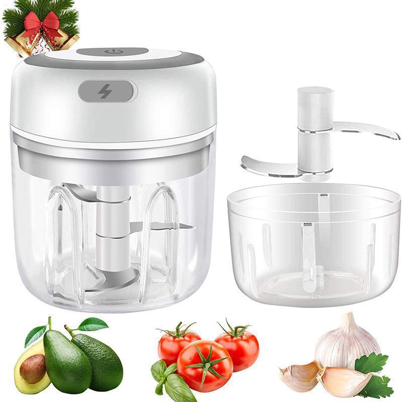 Wireless Electric Garlic Masher Automatic Garlic Press Garlic Mincer Garlic Crusher Kitchen Garlic Masher