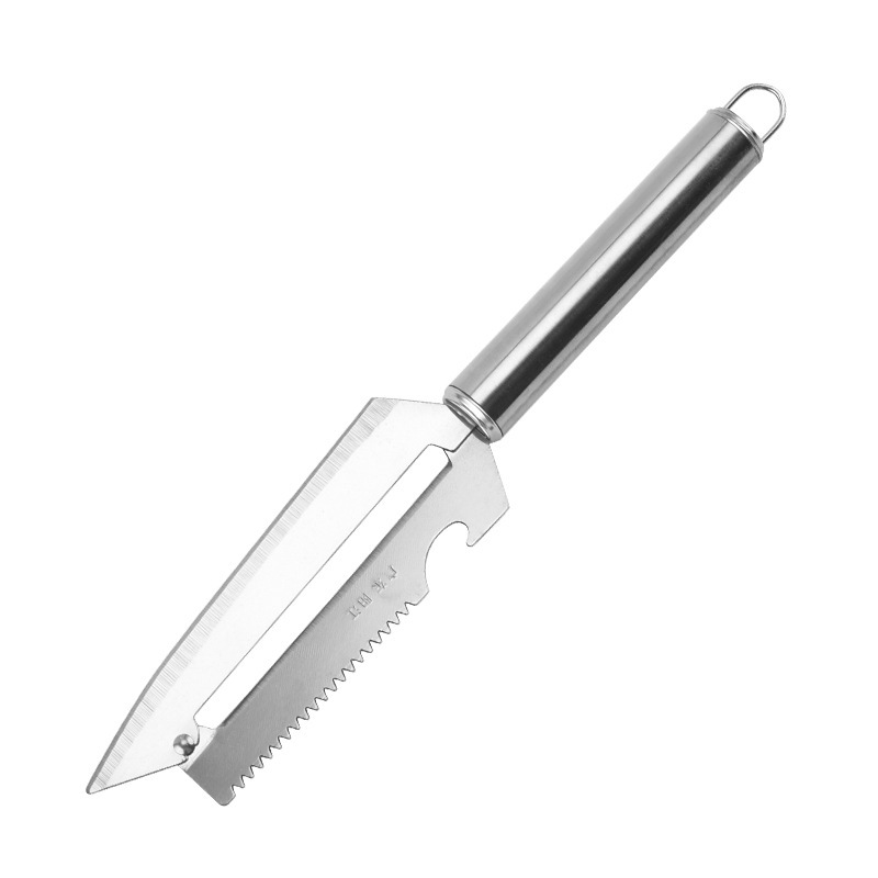 Stainless Steel Peeler Sugarcane Knife Pineapple Peeler Fruit Shop Cane Peeling Knife Peeler