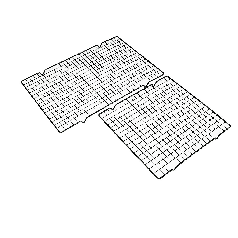 Black Square Cooling Rack Wire Mesh Rack Kitchen Cake Baking Bread Cooling Net Cookie Cooling Net