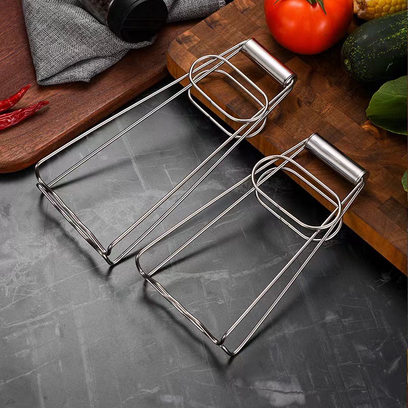 Stainless steel plate lifter, non-magnetic thickened and thickened plate lifter, kitchen bowl and dish clip, steamer clip, plate clip, clip tool