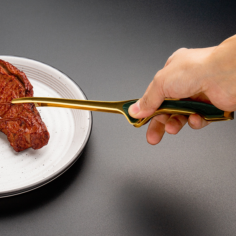 430 stainless steel barbecue clip, anti-scald, anti-slip, bright food clip, steak clip, buffet clip