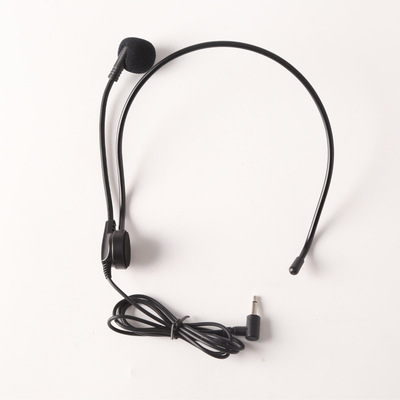 Children's Stage Chorus Performance Fake Headset Microphone Prop Wireless Lip-sync Headworn Microphone for Adults