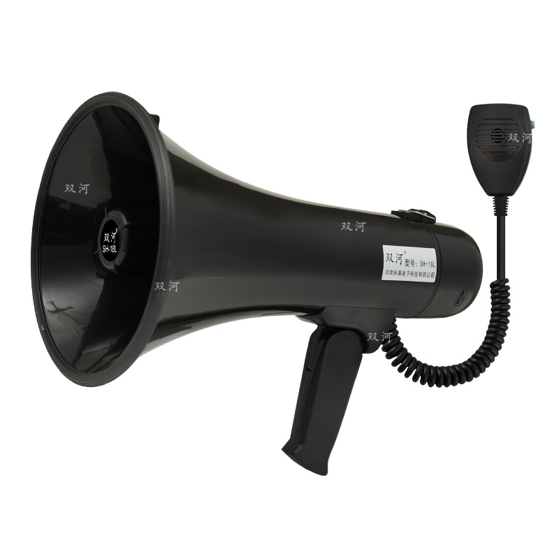 High-power 50W 100W handheld megaphone for forest fire prevention, urban management, order maintenance, and promotion