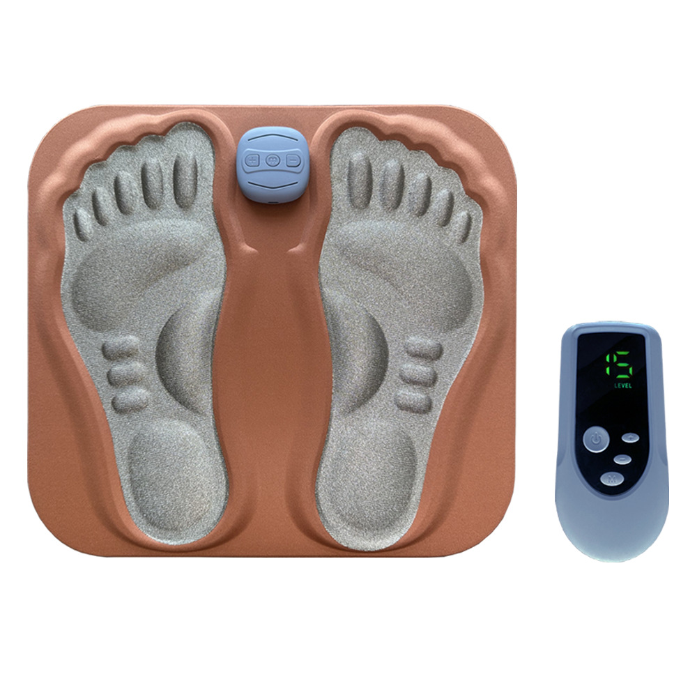 Massage foot therapy machine EMS pulse 3D foot pad microcurrent foot massage physiotherapy device USB charging