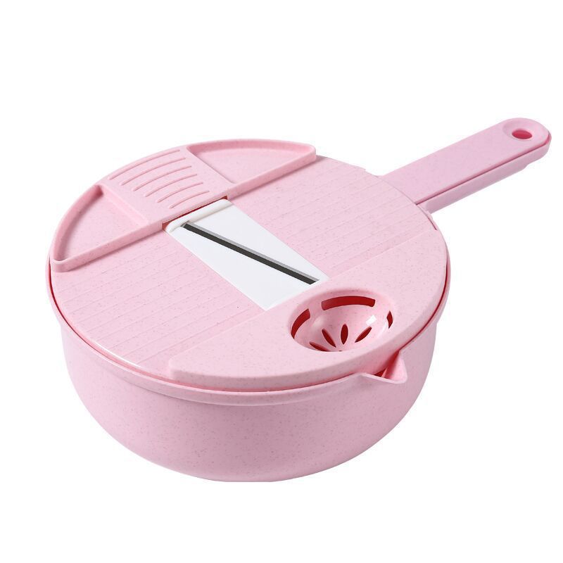 Kitchen multifunctional nine-in-one vegetable cutter potato shredder radish shredder manual grater slicer cutting machine