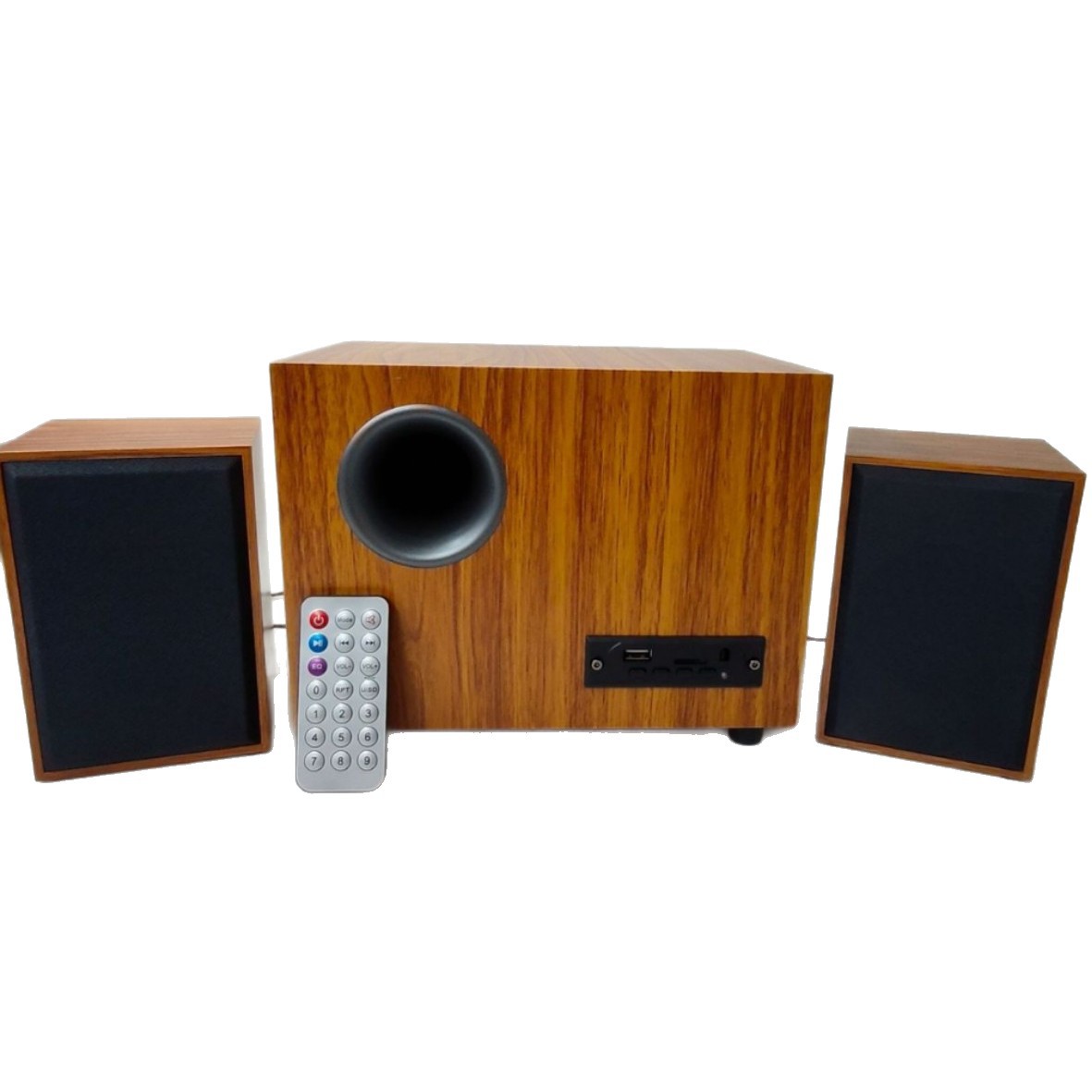Home Computer Speaker Desktop Notebook Multimedia Subwoofer Bluetooth USB Card Bluetooth Combined Speaker