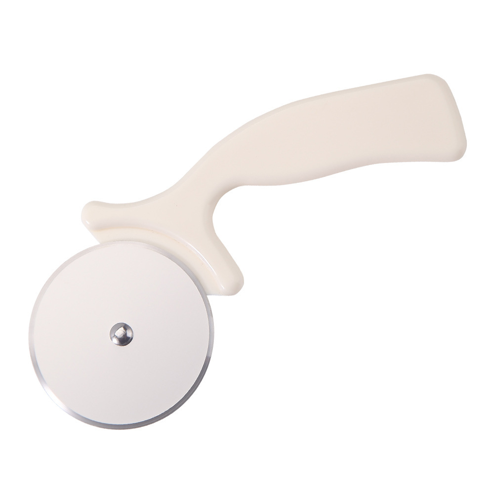 Stainless Steel Pizza Cutter Baking Tool Pancake Cutter Dough Divider Kitchen Round Rolling Knife