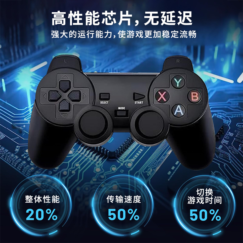 Game Console M8-4K 2025 Upgraded Version HD Wireless Remote Arcade TV Game Console Home Nostalgia