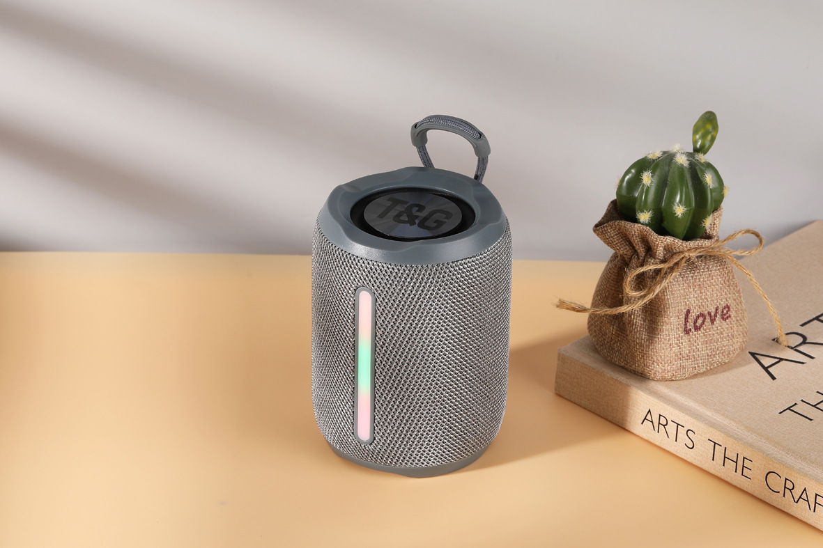 Gift TG679 Bluetooth Speaker Outdoor Wireless Card Slot Portable TWS Bass Handheld Small Audio