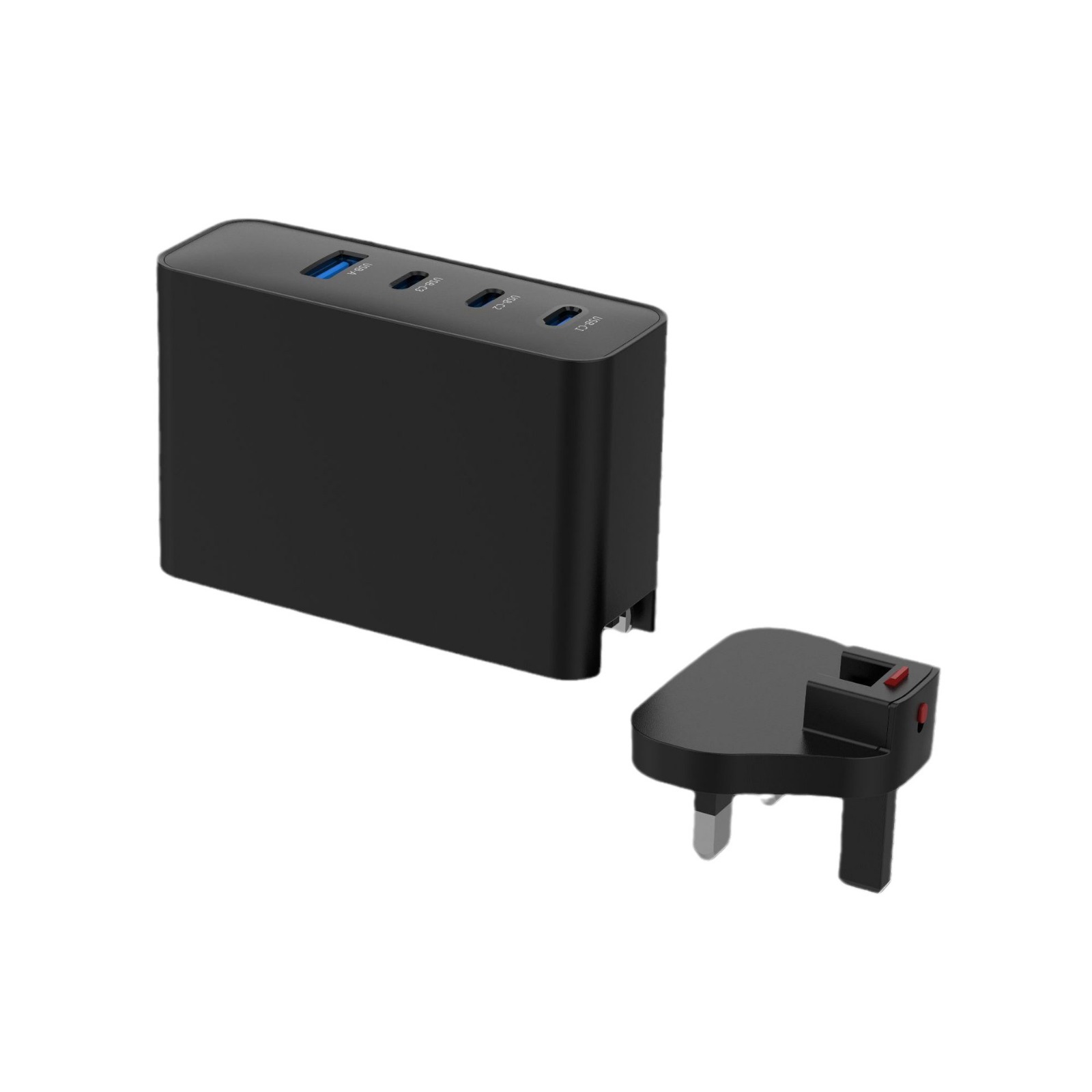 PD100W GaN Charger Fast Charging Head Adapter for Huawei Laptop Phone Apple Digital Adapter