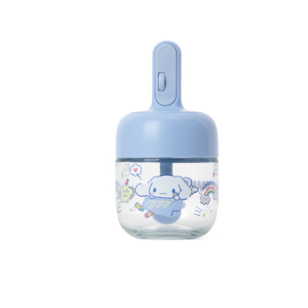 Sanrio Seasoning Jar Official Rolling Retractable Salt Jar Cartoon Kitchen Utensil Spoon Lid Integrated Sealed Cartoon KT Seasoning Jar
