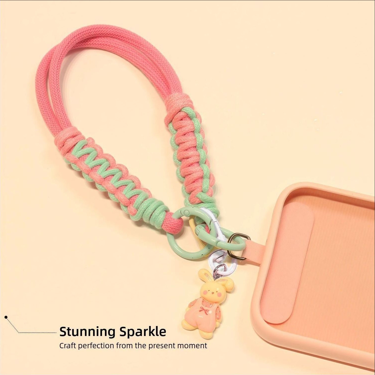 Puppy Capybara Phone Short Lanyard Universal Phone Case Anti-Loss Wrist Strap Pendant Wrist Strap