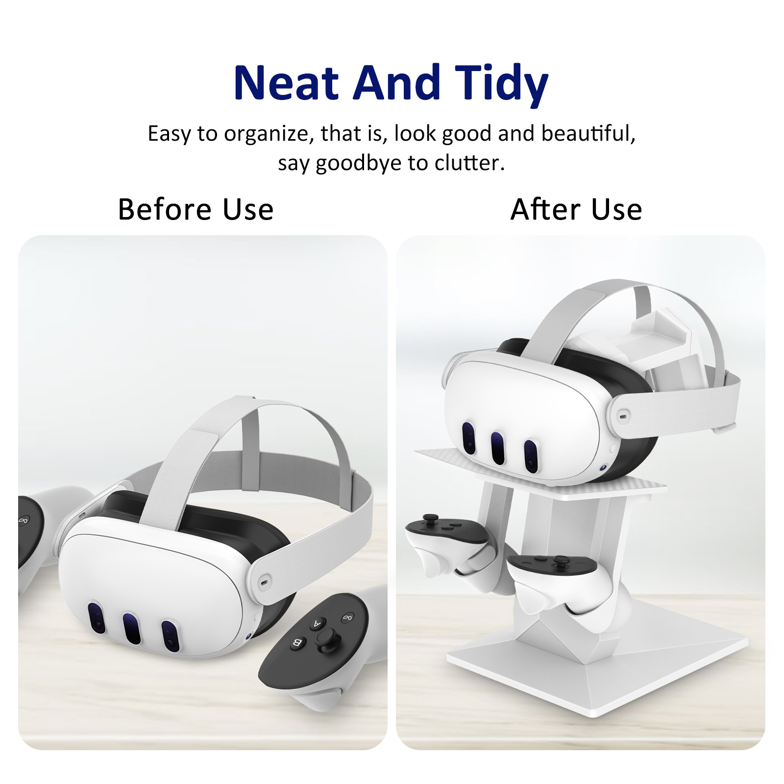 Suitable for Meta quest3 Stand Smart VR Headset Desktop Stand quest3S Display Stand