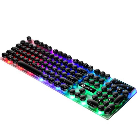 Limei TX35 Mechanical Feel Computer Notebook Desktop Business Keyboard USB Wired Gaming Backlit Keyboard