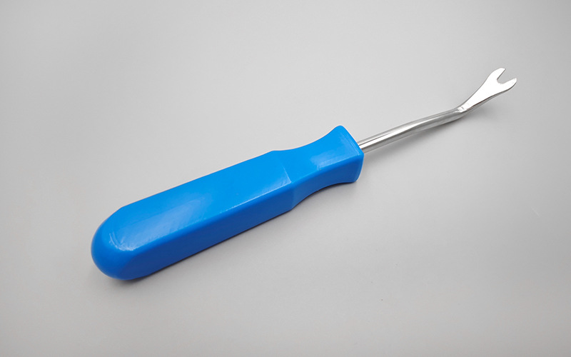 4-Inch Car Clip Removal Screwdriver Car Audio Center Console Panel Disassembly Tool Glue Clip Nail Puller