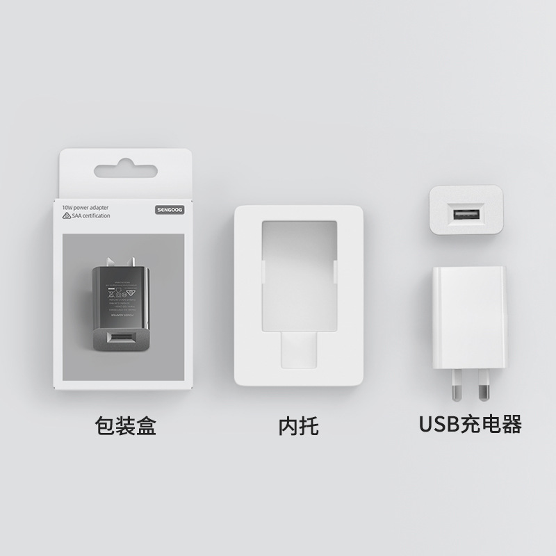5V1A/2A mobile phone USB charger 3C/UL/PSE/GS/KC/UKCA/SAA certified Type-c charging head