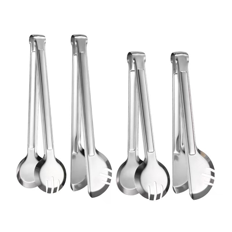 304 stainless steel half-round clip, restaurant towel clip, full-round food clip, kitchen steak barbecue food clip tool