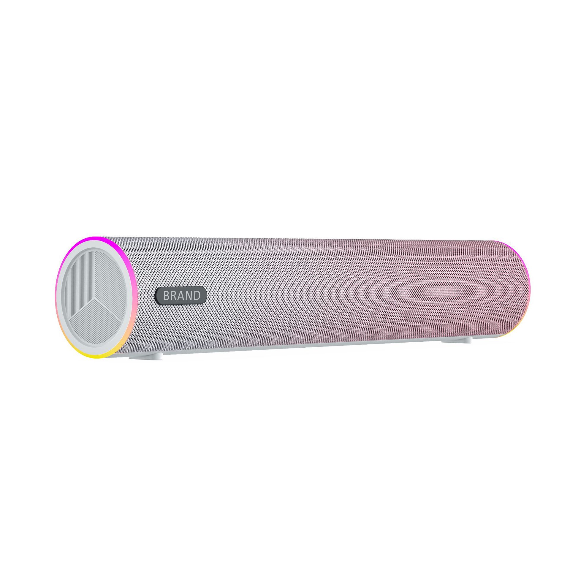 New fabric computer speaker, high-definition sound stereo wired desktop Bluetooth audio, direct shipping