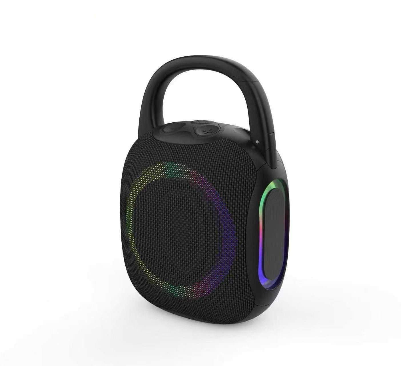 New Outdoor Bluetooth Speaker Portable Mini RGB Card Bluetooth Speaker Heavy Bass Small Speaker