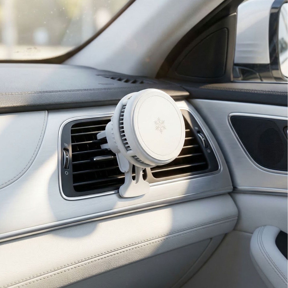 Magnetic Qi2 25W with Cooling Fan Refrigeration Car Wireless Charger with Phone Wireless Fast Charging