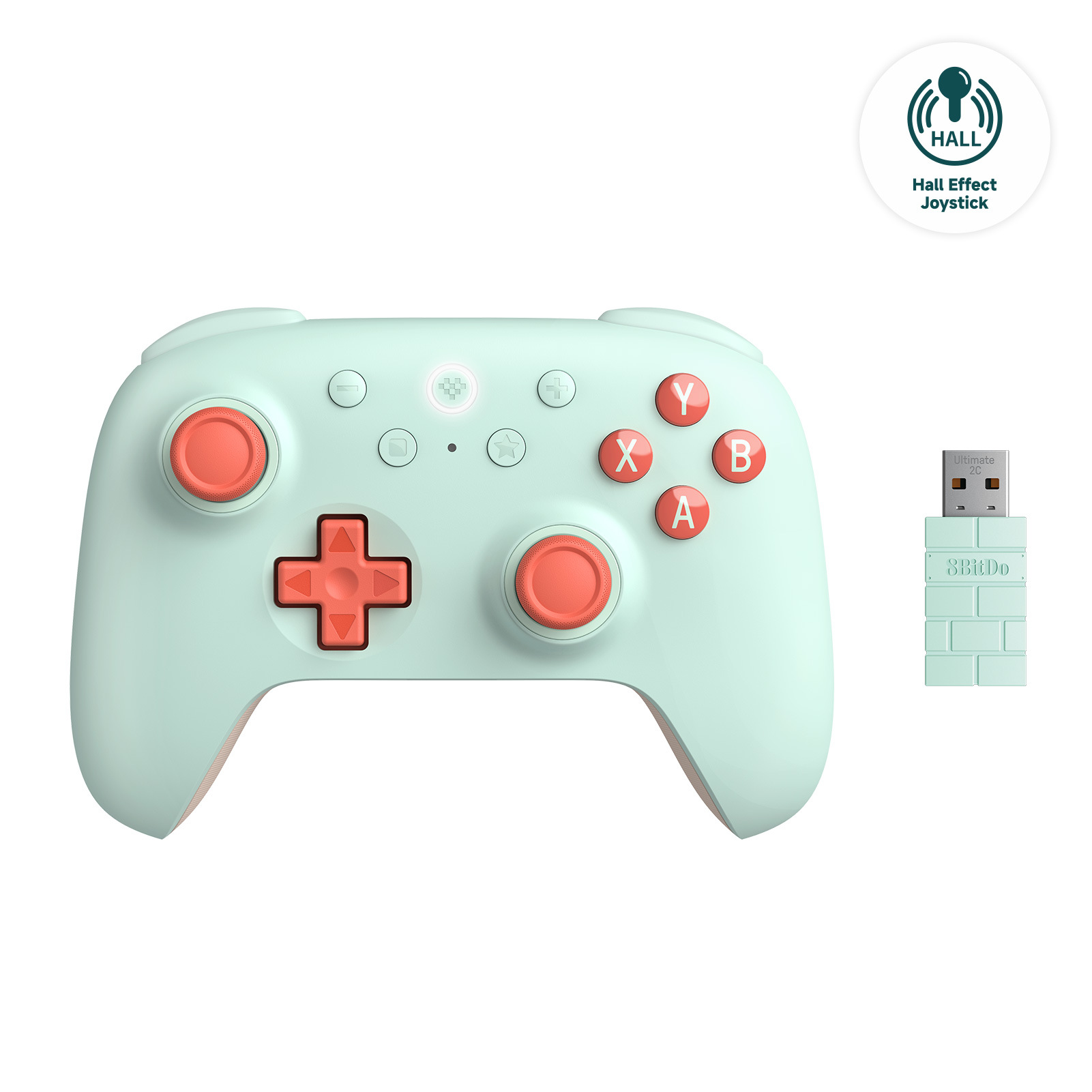 8BitDo 8BitDo Orion Youth Edition Gen 2 Wireless Controller for PC Steam Hall Effect Joystick Triple Mode Connection