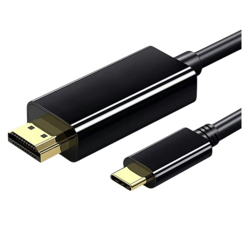 Type-C to HDMI cable 1.8 meters high-definition connection cable 4K laptop screen projection cable Type-C to HDMI cable