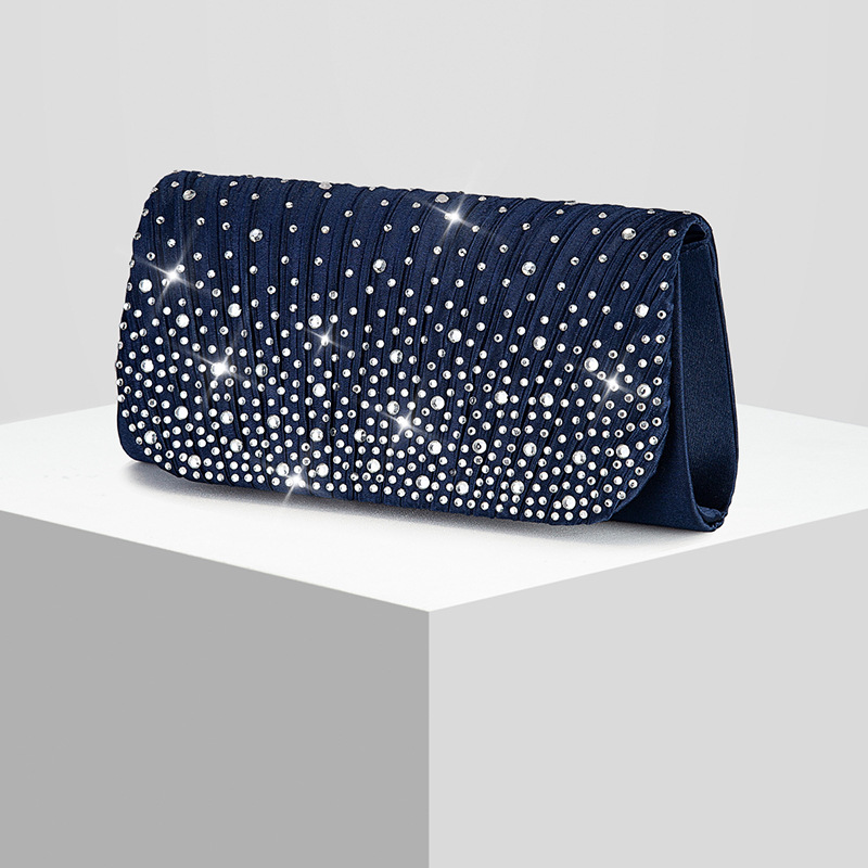 New Women's Shiny Rhinestone Evening Bag Evening Bag Wedding Bag Banquet Bag Clutch Crossbody Bag