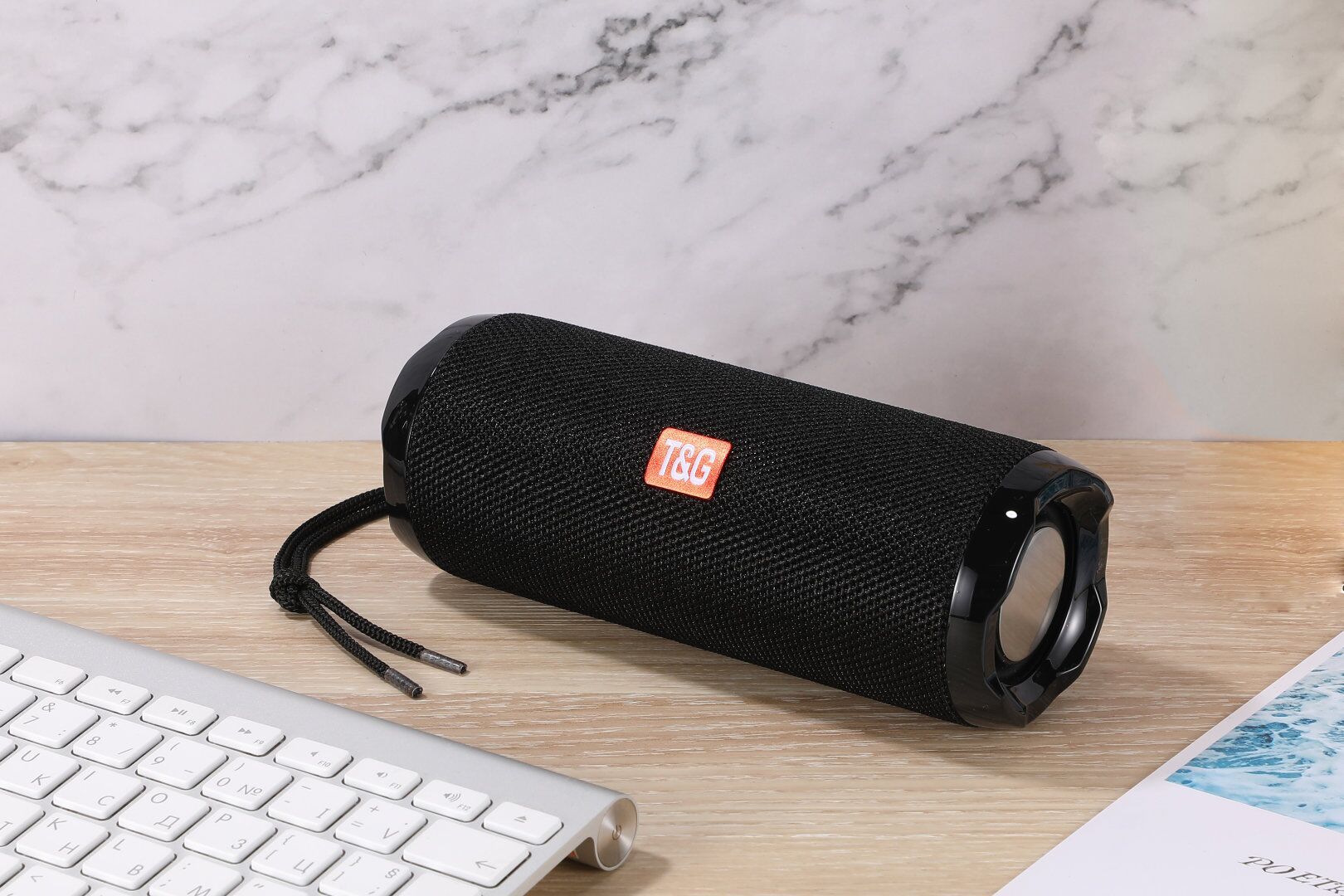 New TG191 Wireless Bluetooth Speaker TWS Portable Bluetooth Speaker Fabric Waterproof U Disk Card Speaker