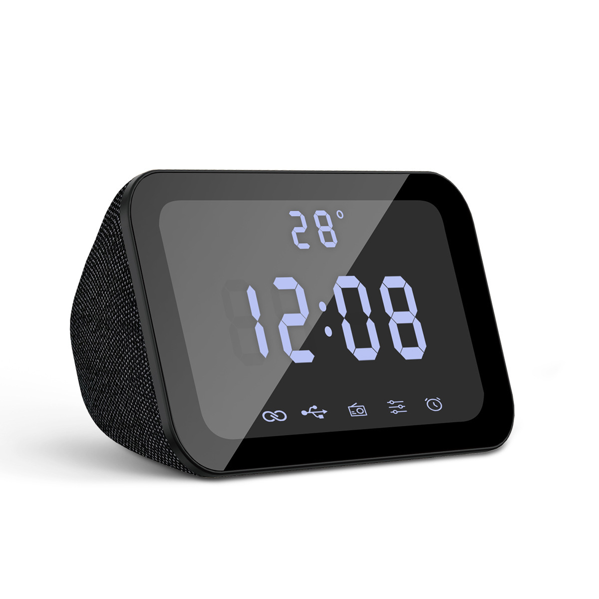 2026 New Alaxe Show Wireless Bluetooth Speaker Fabric Outdoor Desktop Mini Sound