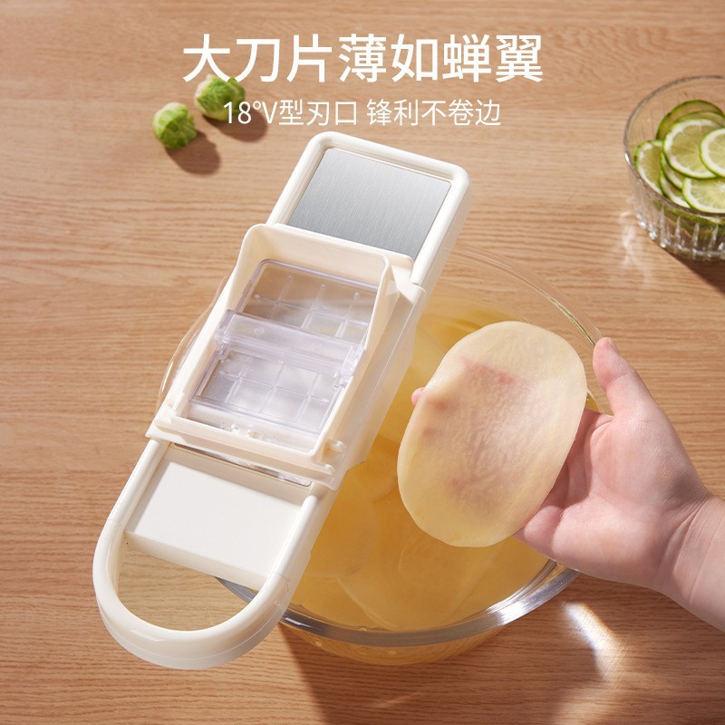 Cutting hand guard, stainless steel shredder, household slicer, potato grater