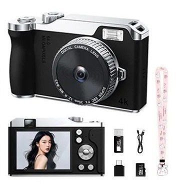 HD Digital Camera Student CCD Entry Camera Student Selfie Photography Travel HD Card Camera
